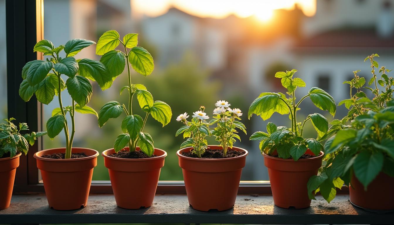 Illustration: Comment choisir des plantes à associer en pots restreints