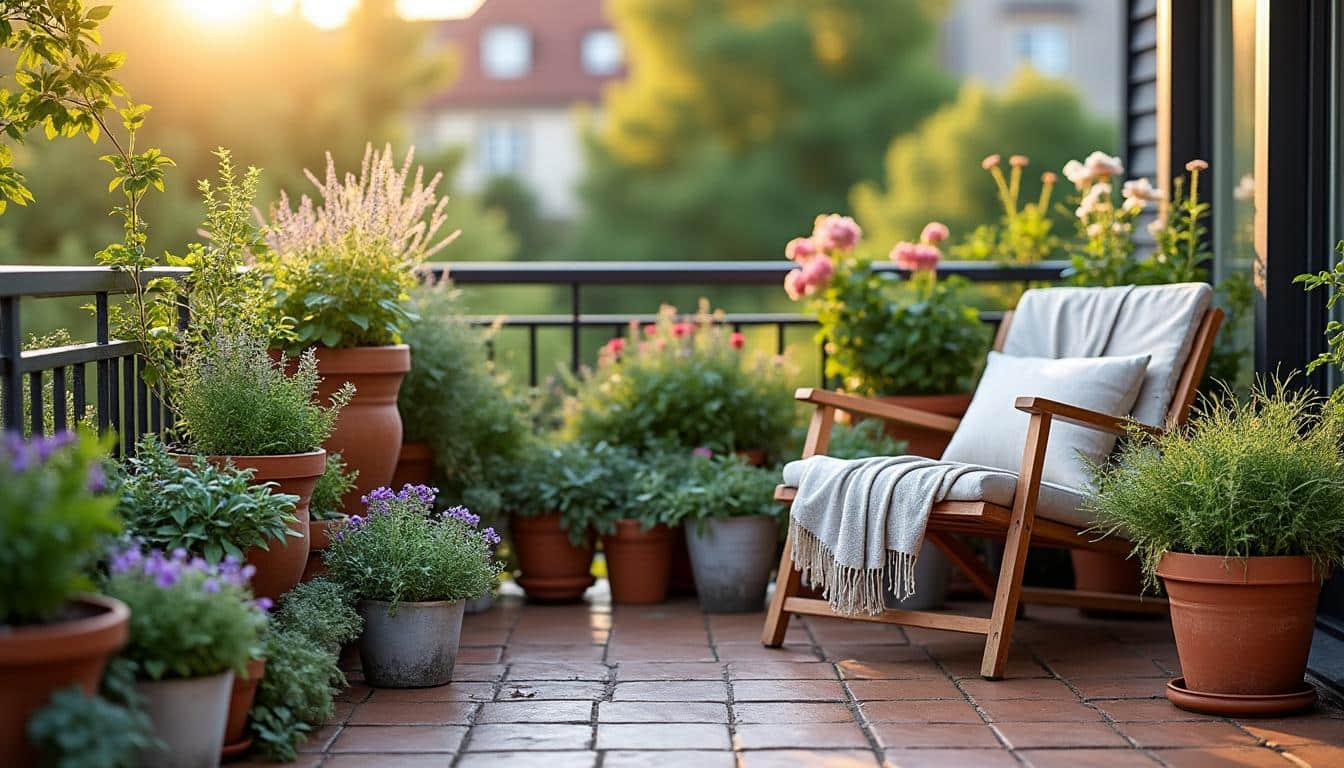 Comment choisir des pots de jardin pour un balcon : guide complet