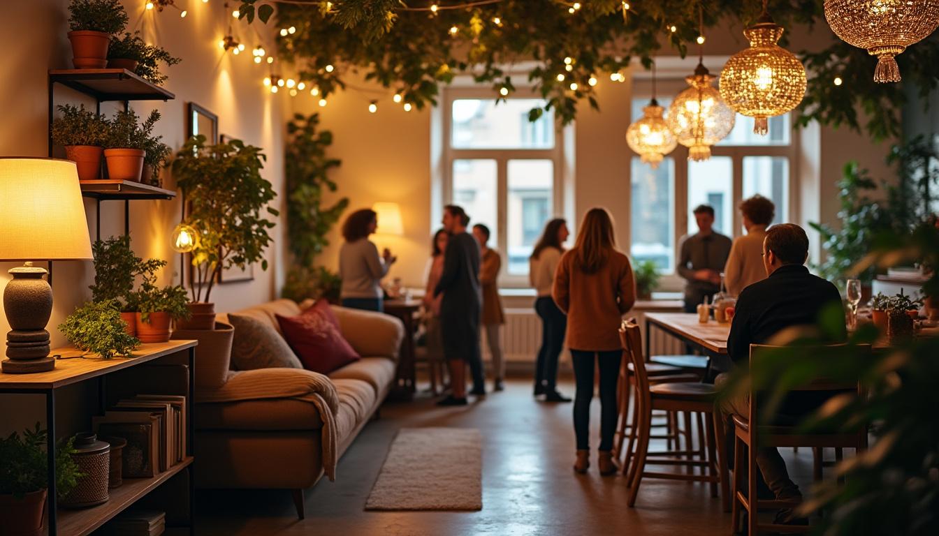 Illustration: Définir l’éclairage décoratif et son importance dans l’intérieur