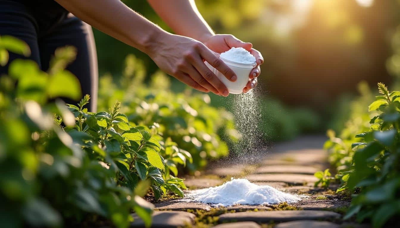 Désherbage au bicarbonate de soude : méthode naturelle et efficace