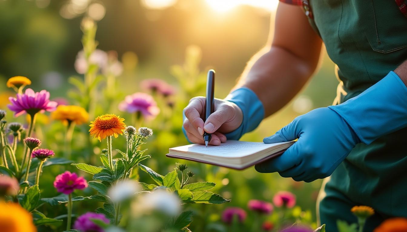 Illustration: Reconnaître et identifier les mauvaises herbes dans les parterres fleuris