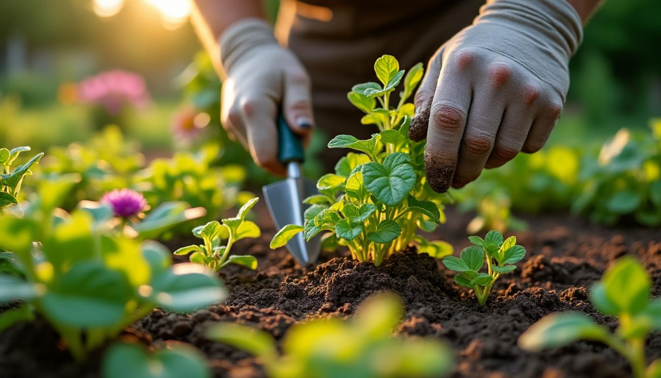 Illustration: Définir le désherbage sans abîmer les plantes : enjeux et bonnes pratiques