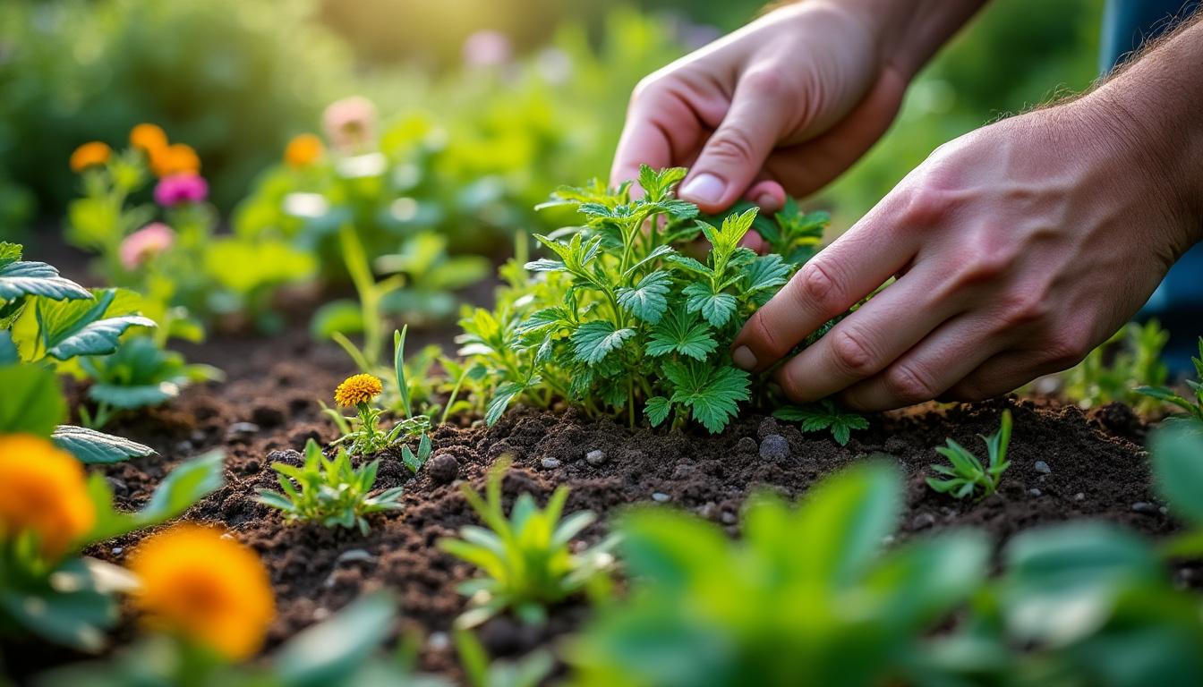 Illustration: Comprendre les méthodes naturelles pour désherber et leur impact sur le jardin