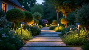 Les règles de sécurité pour l’éclairage de jardin : guide complet