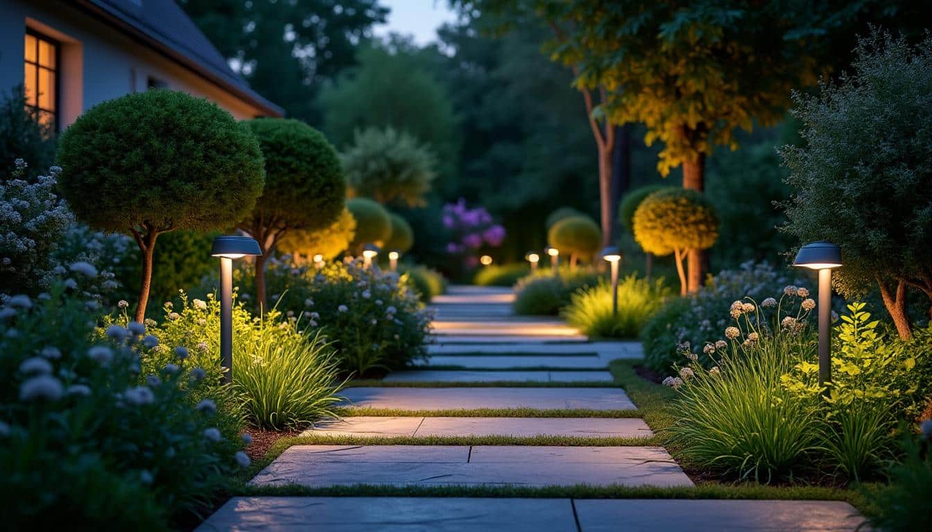 Les règles de sécurité pour l’éclairage de jardin : guide complet