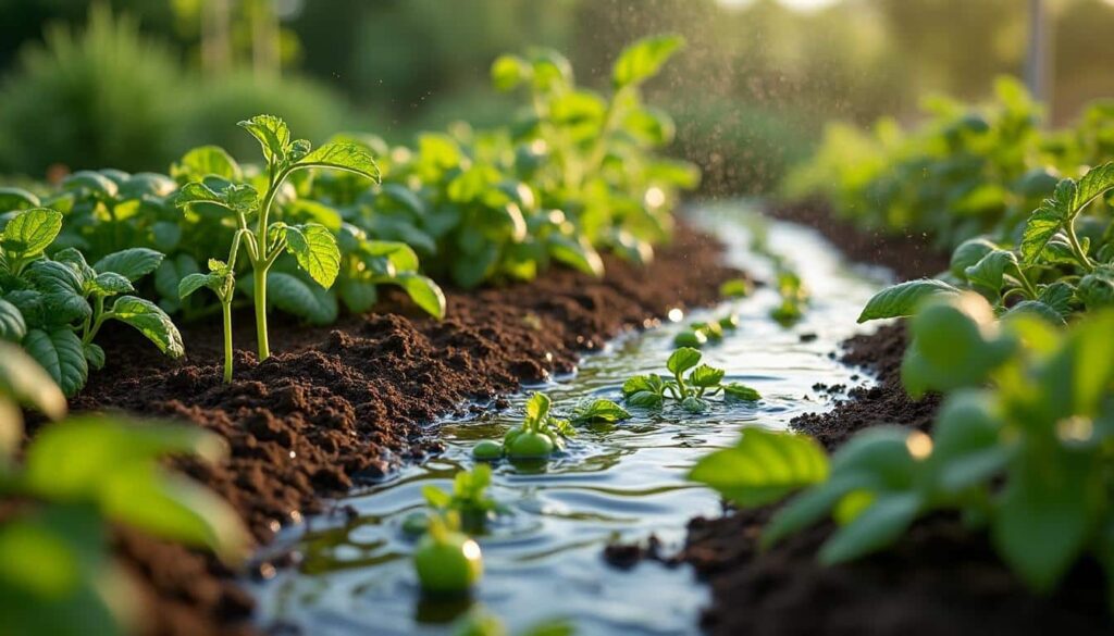 Arrosage goutte à goutte du potager : guide complet et astuces