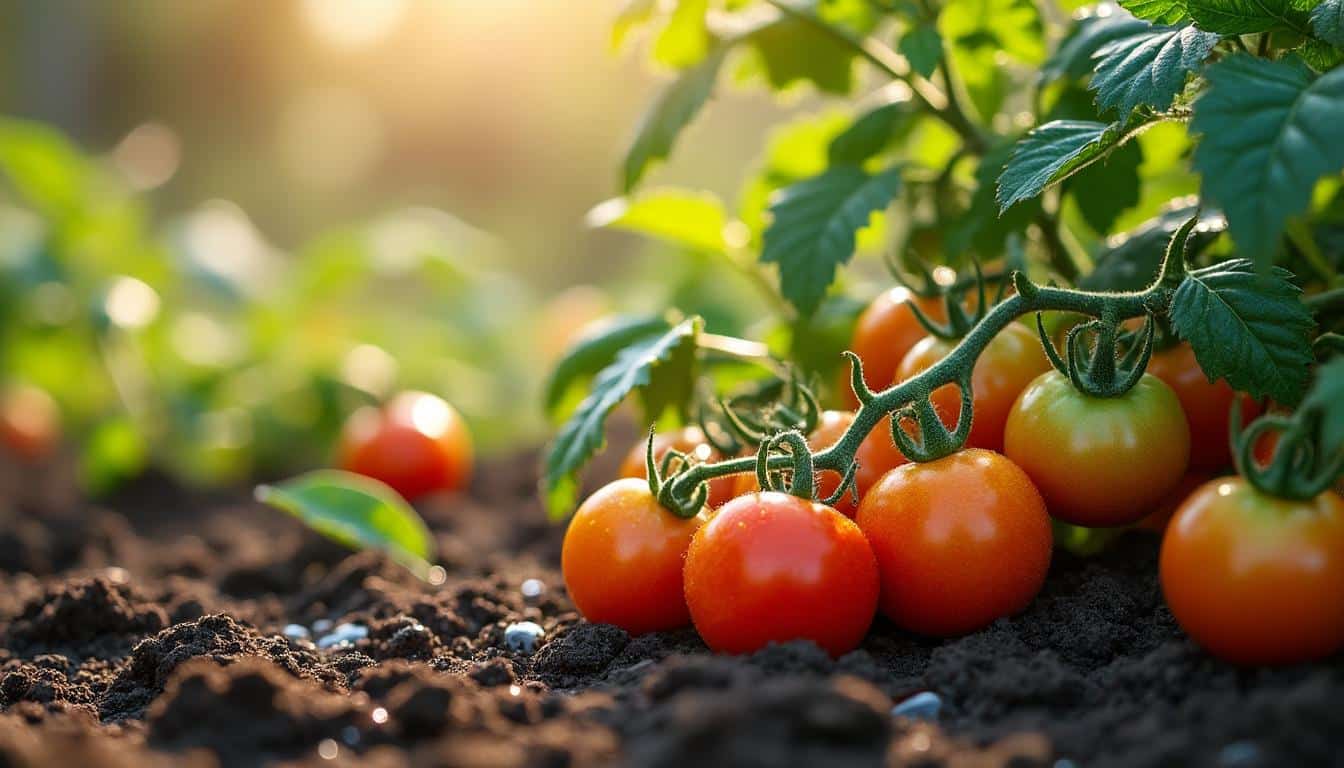 Illustration: Les avantages de l’arrosage goutte à goutte pour les tomates