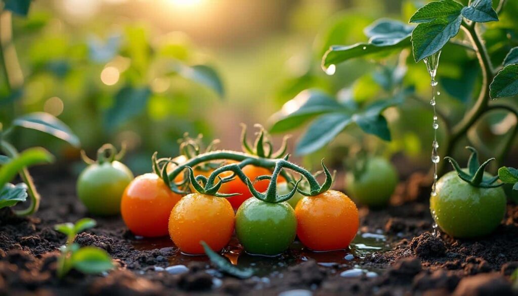Arrosage goutte à goutte pour les tomates : guide complet et astuces