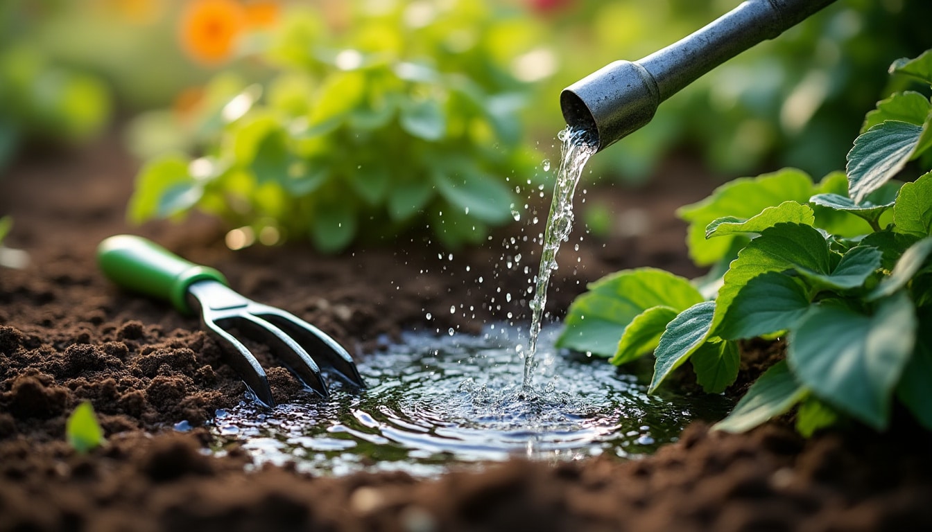 Arrosage goutte à goutte sans pression : guide pour un jardin autonome