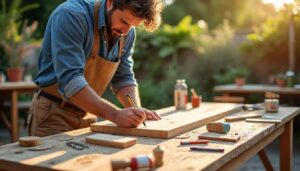 Fabriquer une table en bois de jardin : guide complet et astuces