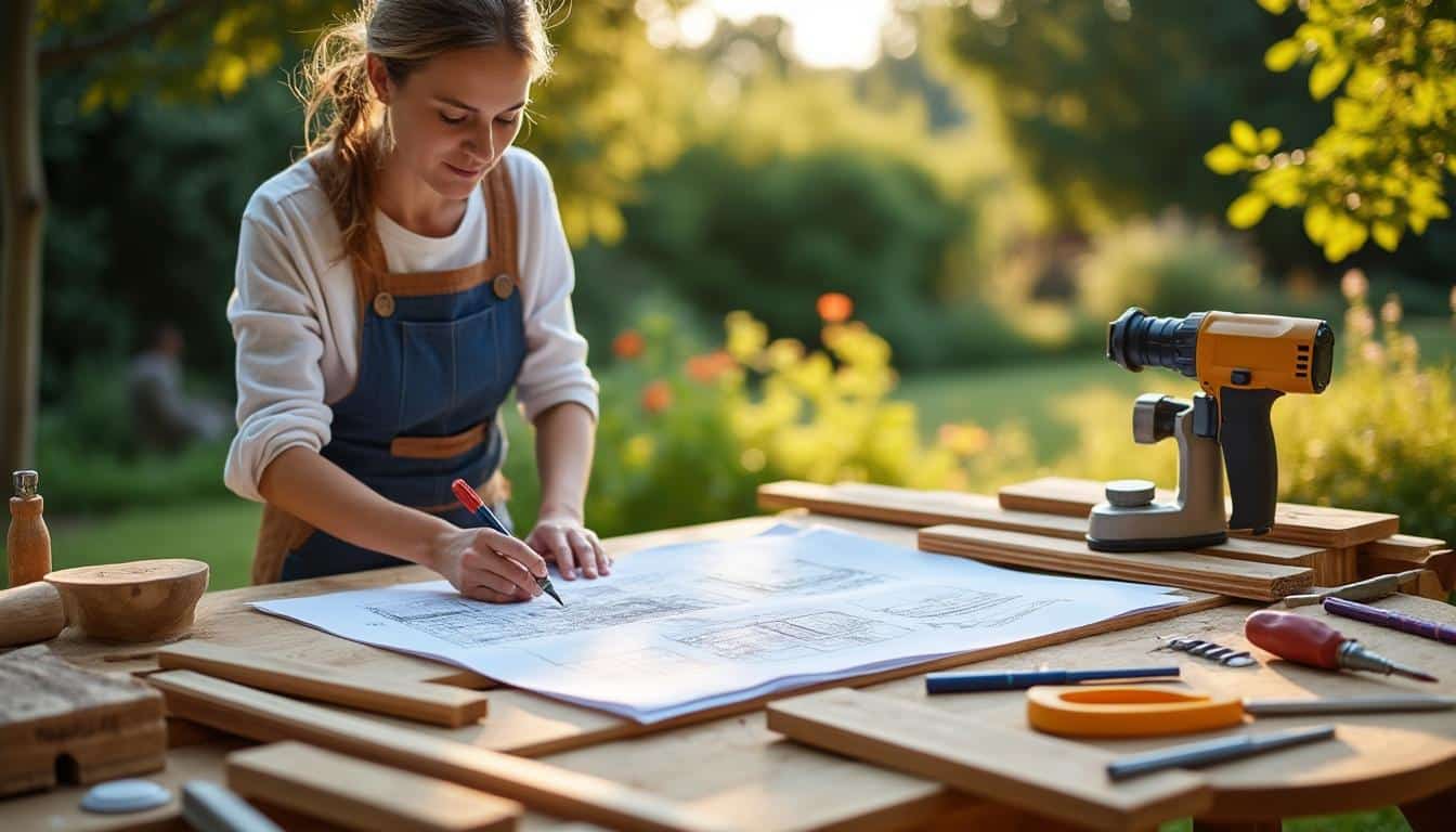 Illustration: Pourquoi adopter un plan pour fabriquer une table de jardin en bois chez soi ?