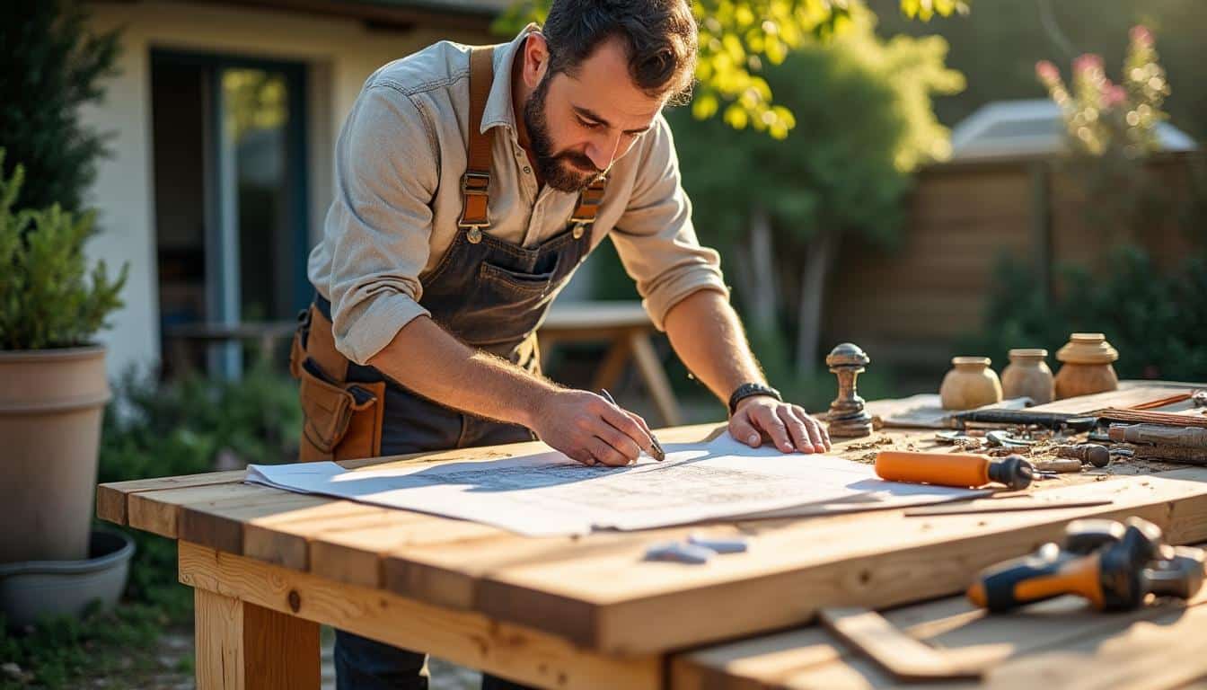 Plan pour fabriquer une table de jardin en bois : guide complet DIY