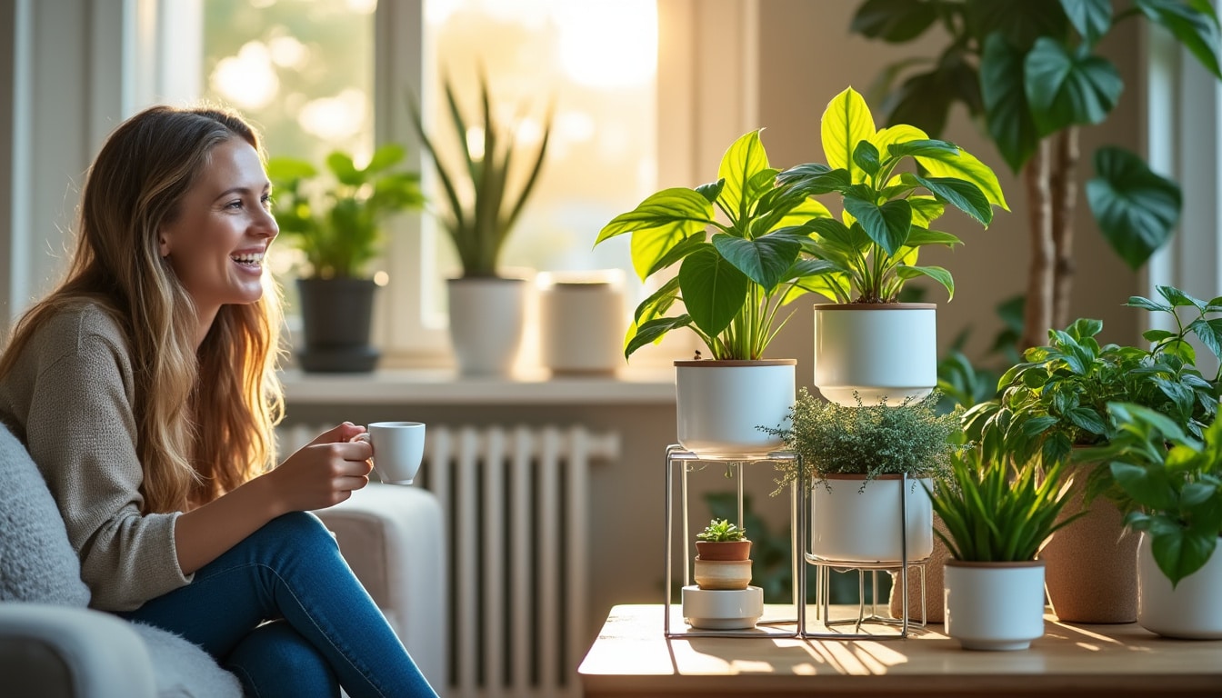 Illustration: Les avantages du pot d’arrosage automatique pour vos plantes en toute autonomie