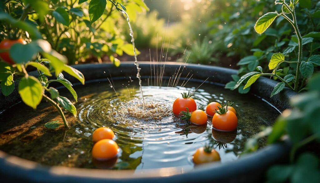 Arrosage avec de l’eau de récupération stagnante : gérer les odeurs