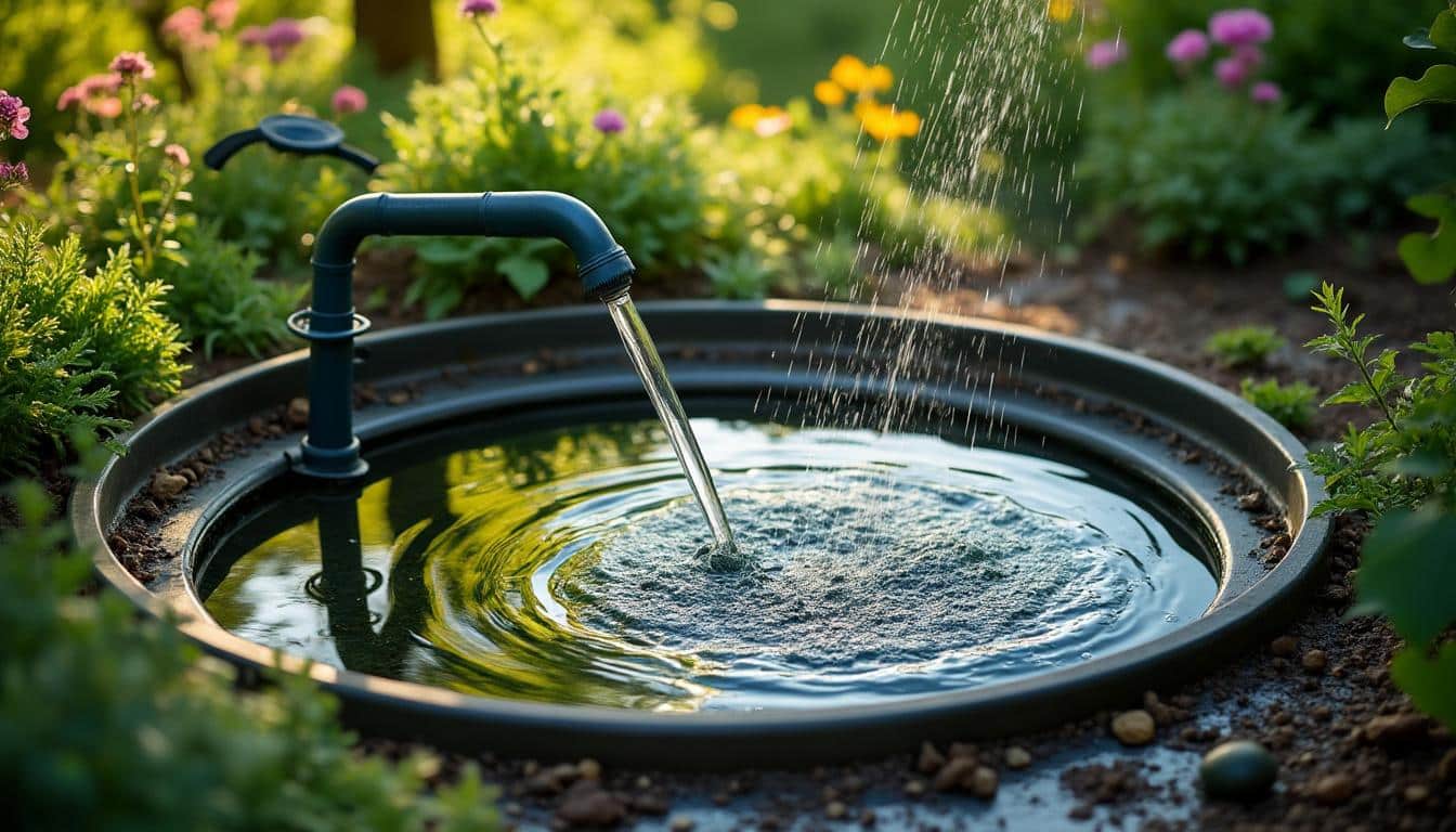 Arrosage avec récupération : verdissement durable et traitement des algues