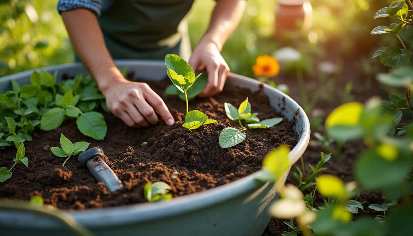 Compost : accélérer avec un activateur naturel à base d’ortie
