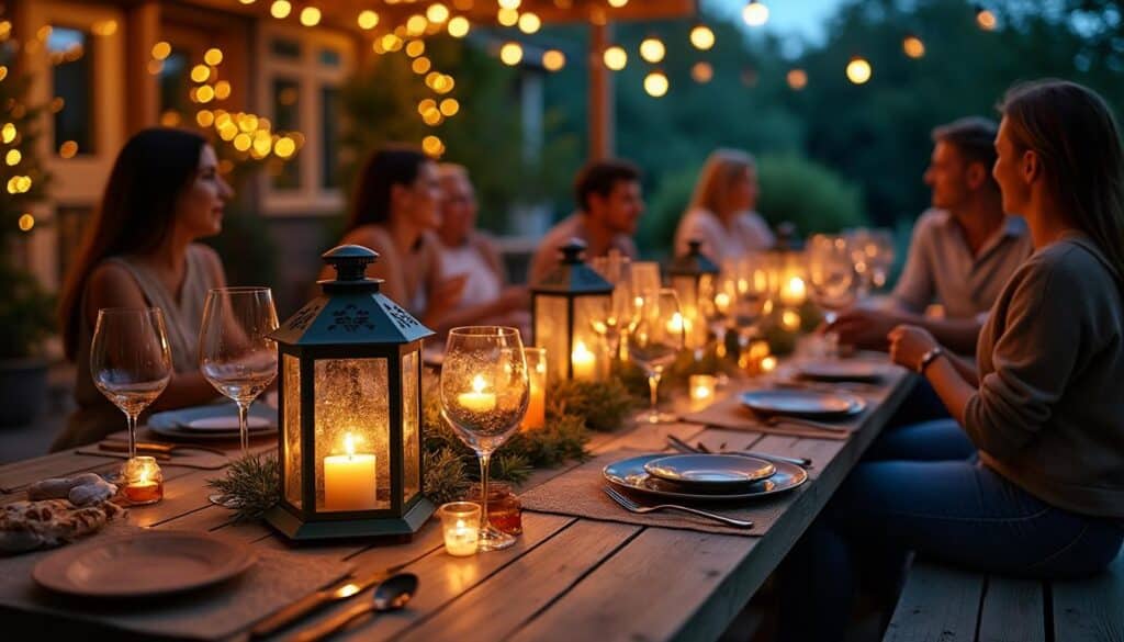 Créer une ambiance soirée réussie avec les lumières de terrasse