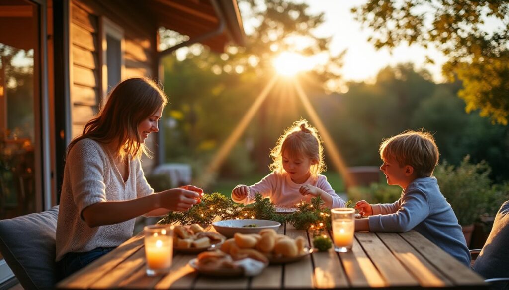 Comment installer une guirlande solaire sur la terrasse pour l'éclairer