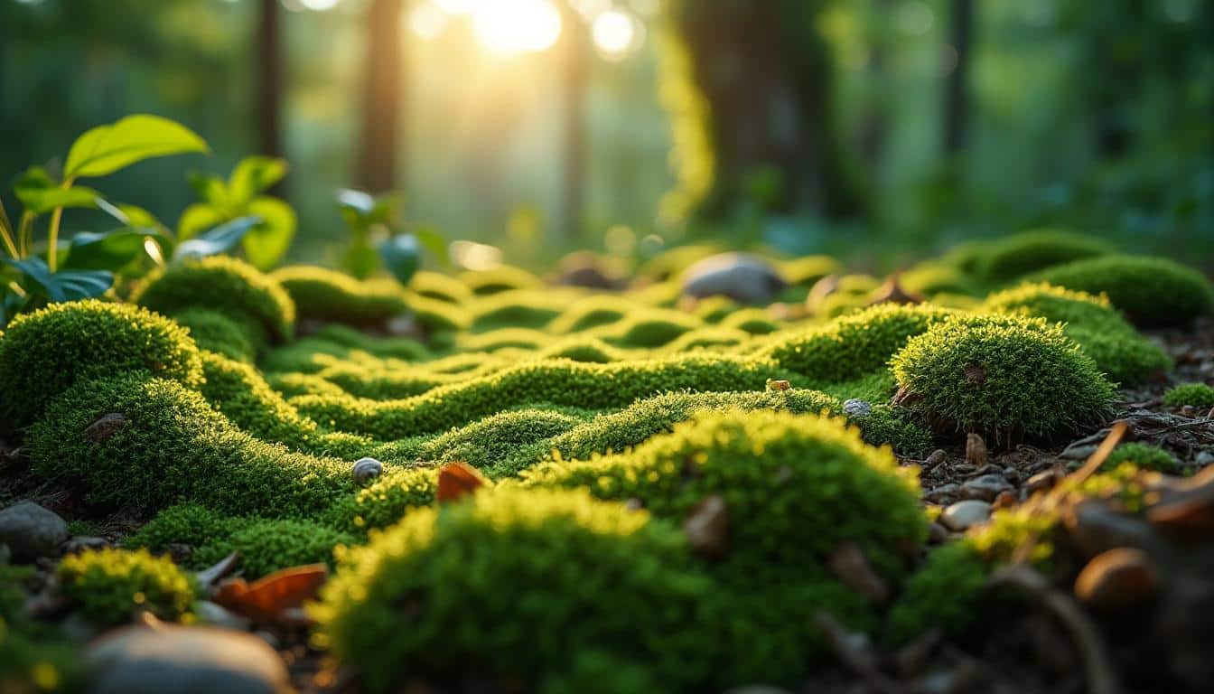 Illustration: Comprendre la mousse végétale et ses caractéristiques naturelles