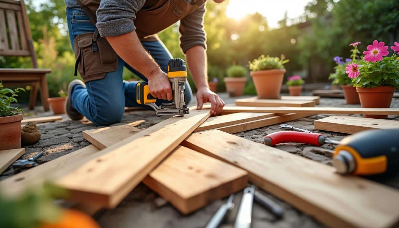 Construction de jardinière en bois : guide complet pour un coin nature durable