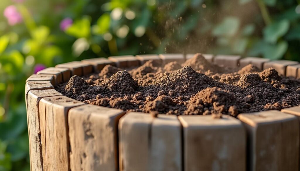 Que mettre au fond d'une jardinière en bois pour un bon drainage