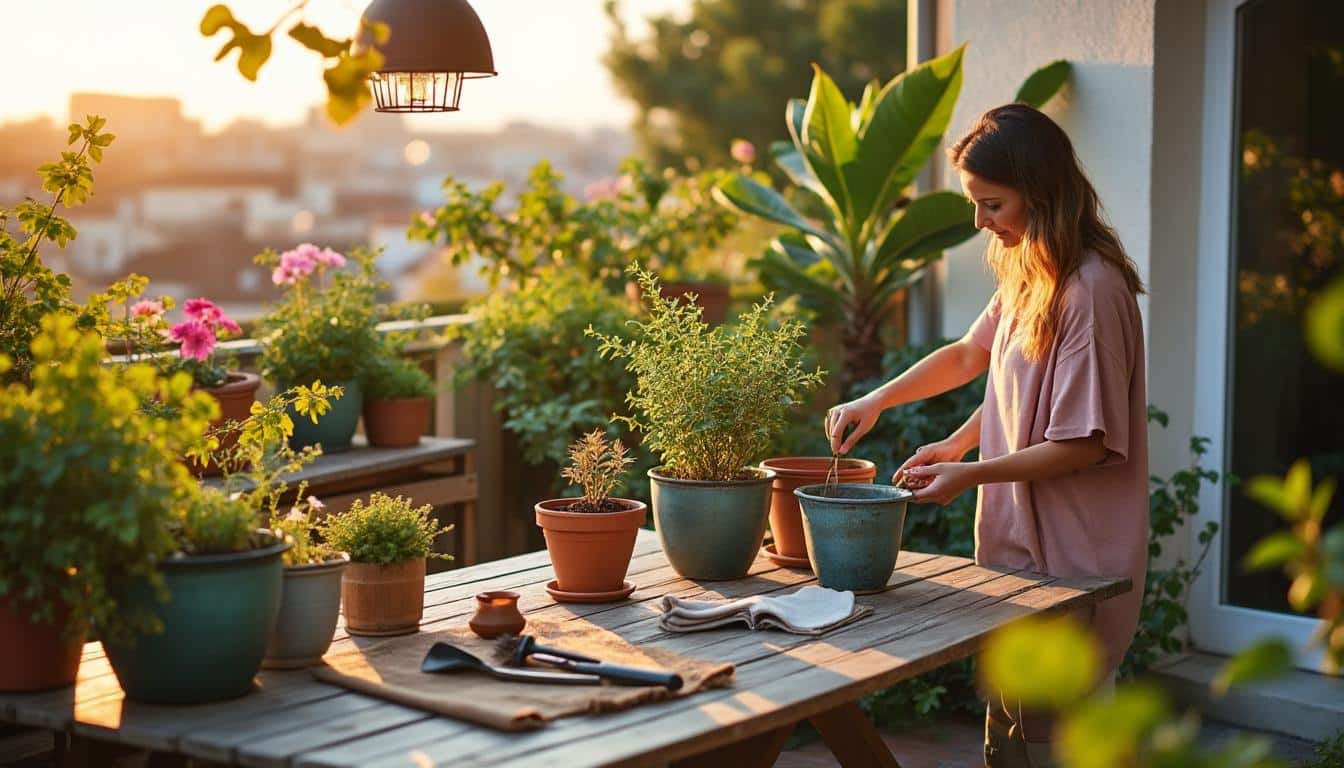 Illustration: Comment bien choisir les pots pour un aménagement réussi de votre terrasse