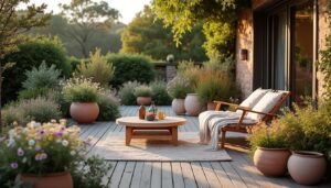 Aménager une terrasse avec des pots : astuces pour un espace verdoyant