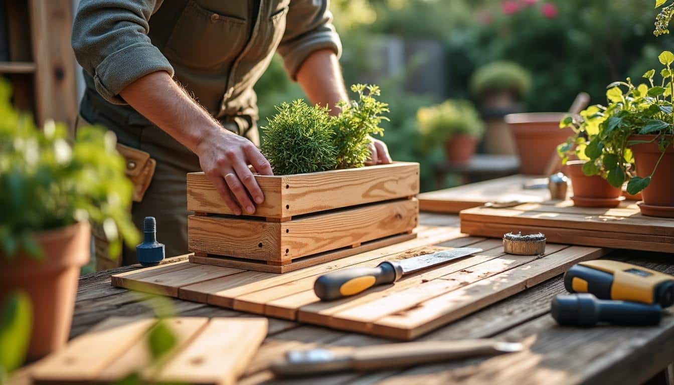 Comment fabriquer une jardinière en bois : guide complet et astuces