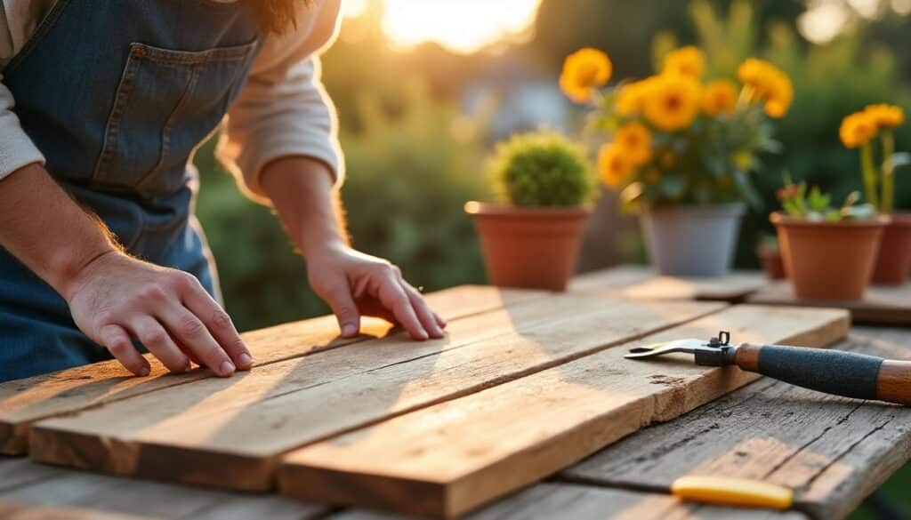Comment fabriquer une jardinière en bois solide et esthétique