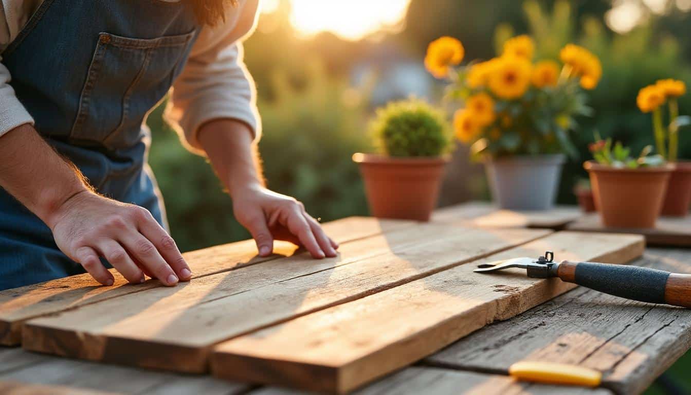 Comment fabriquer une jardinière en bois solide et esthétique