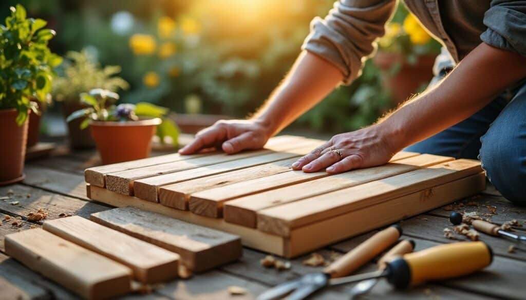 Construction d’une jardinière en bois : guide facile et écologique