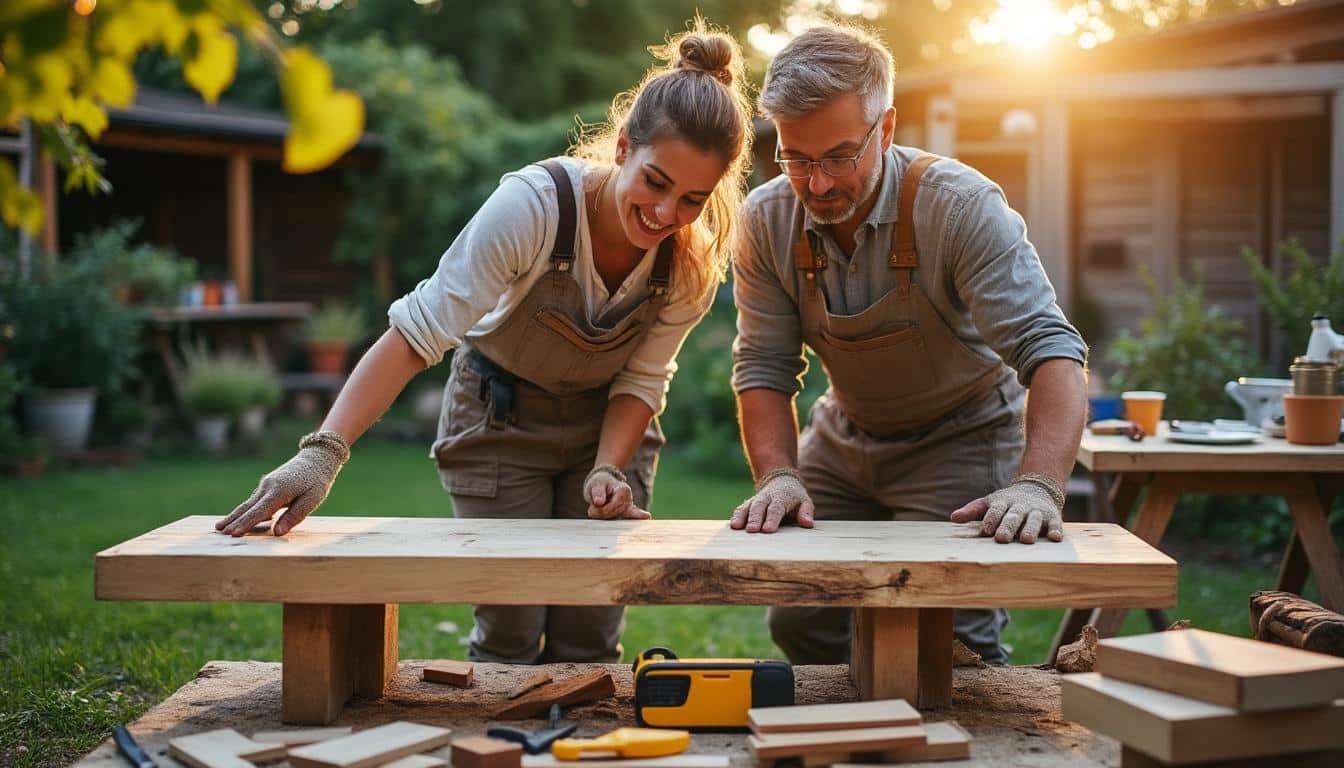 Illustration: Pourquoi créer soi-même sa table pour le jardin ?