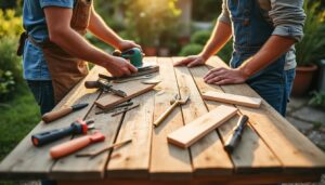 DIY de la table de jardin : guide complet pour la fabriquer soi-même