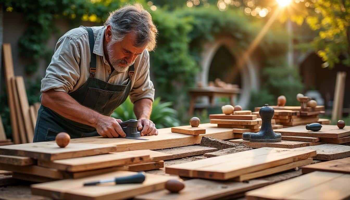Illustration: Quel bois choisir pour fabriquer une table d’extérieur naturelle et durable ?