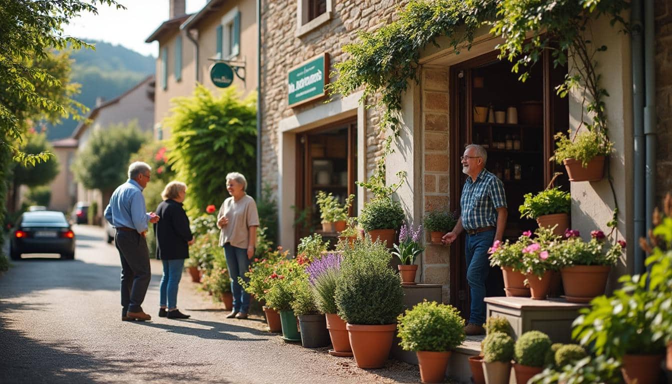 Illustration: Comment la jardinerie s’est implantée au cœur du village de Champenoux
