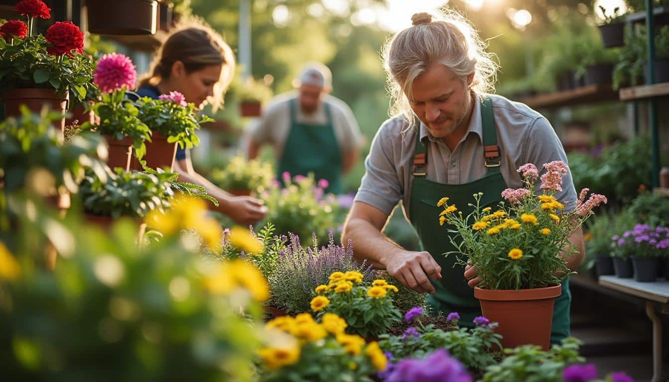 Illustration: Derrière la pépinière familiale à Champenoux : une jardinerie au grand savoir-faire