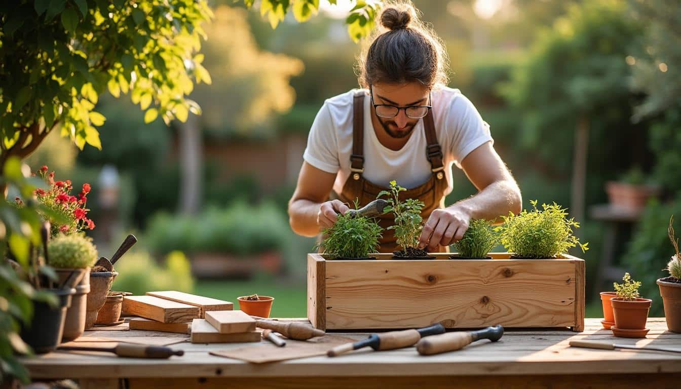 Illustration: Pourquoi choisir de fabriquer une jardinière en bois ?