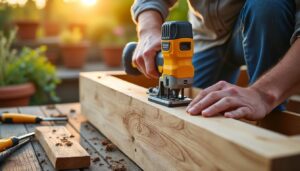 Jardinière en bois : fabriquer facilement votre bac à fleurs durable