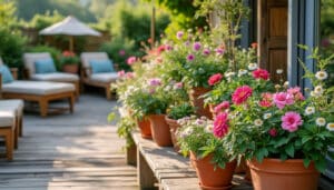 Aménager comment disposer des pots sur une terrasse avec style et harmonie