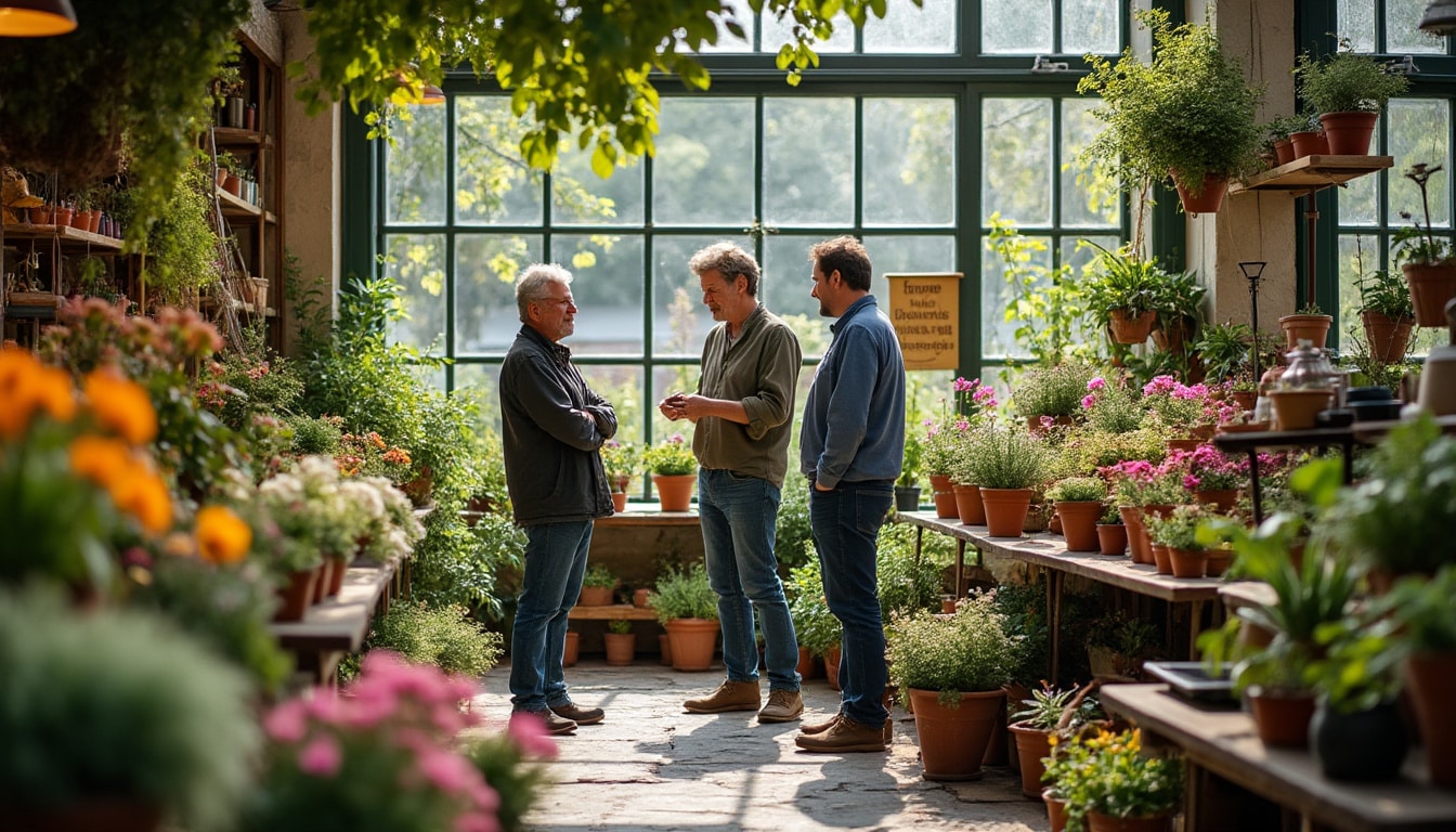 Illustration: Plongée dans l’univers de la jardinerie locale à Champenoux