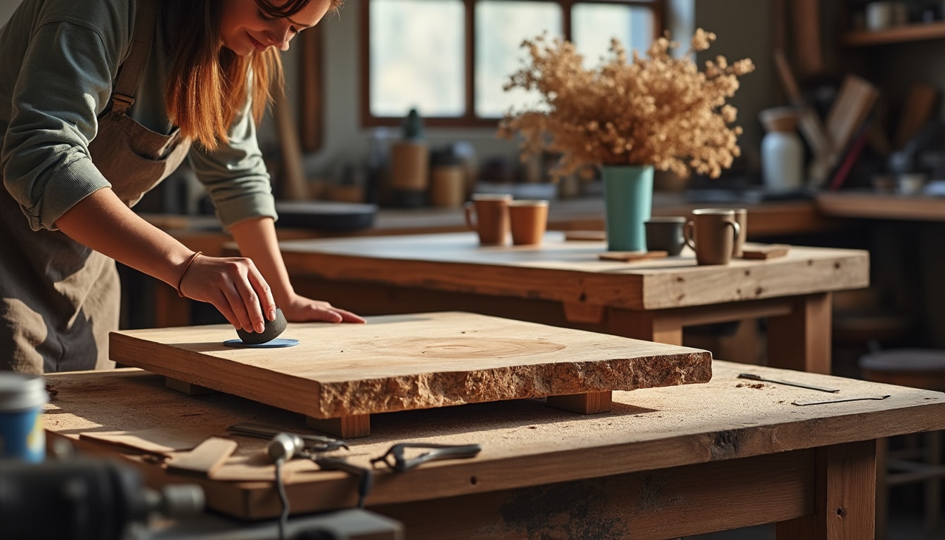 Illustration: Qu’est-ce qu’un touret et comment devient-il une table ?
