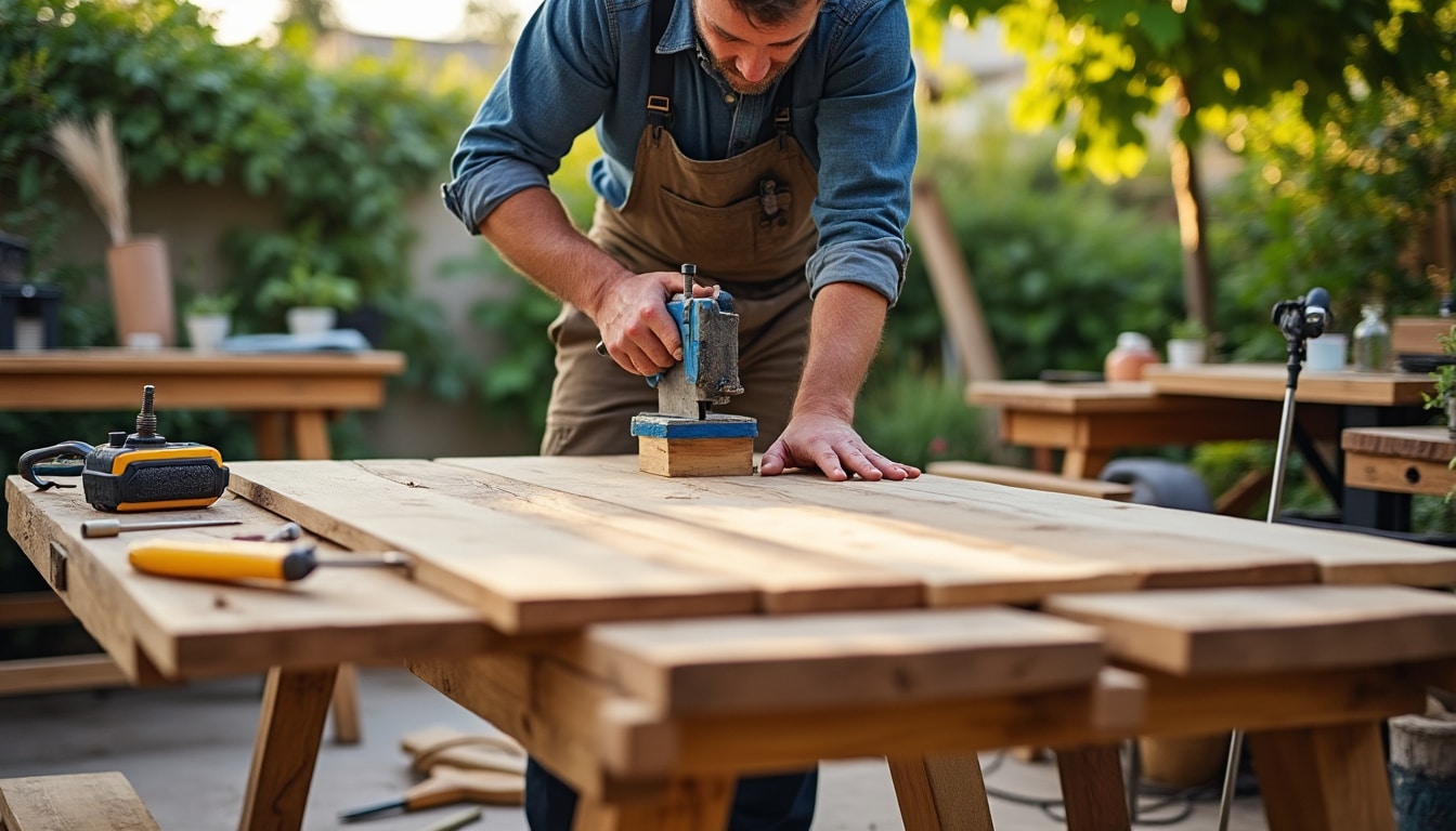 Illustration: Comprendre les bases pour créer une table de jardin solide et esthétique
