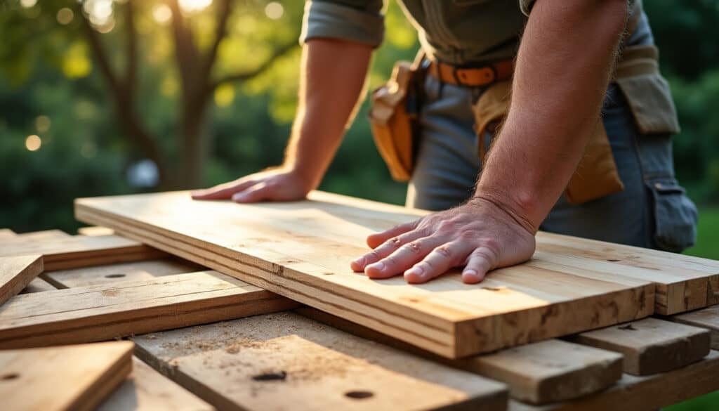Fabriquer le plateau de la table d’extérieur : guide complet