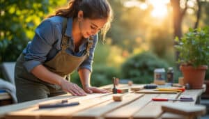 Fabriquer une table en bois de jardin : guide complet et astuces