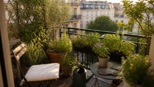 Créer un jardin de balcon en appartement facilement