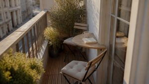 Quel salon de jardin choisir pour un balcon étroit